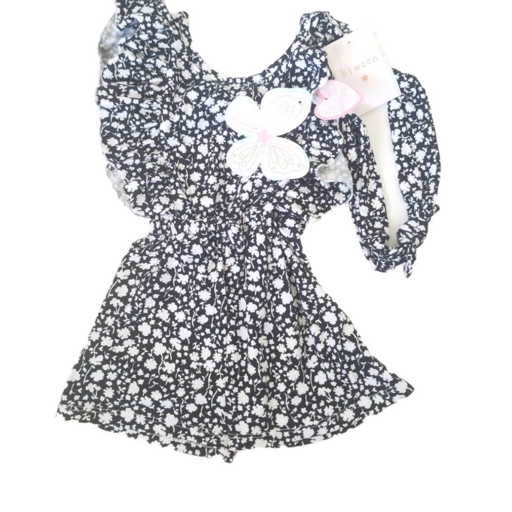 Btween Romper Dress NWT! Free Headband- 24M - Picture 2 of 5